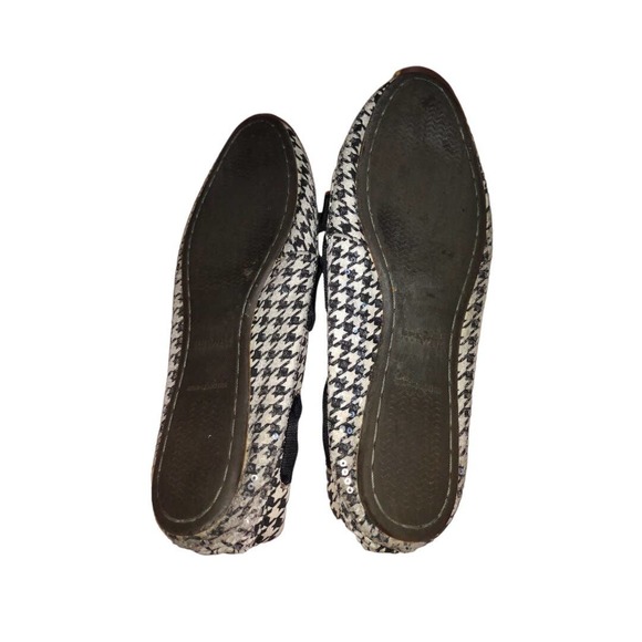 Sperry Houndstooth sequined flats with bow size 8.5 - Picture 3 of 6